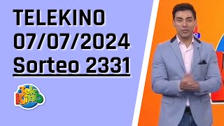 Telekino en vivo 07072024  Sorteo Nro 2331  Resultados Telekino Sorteo 2331  telekino 2331 [upl. by Hedberg43]