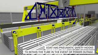 ASRS Gantry Robot for Handling Pipe and Tubes [upl. by Sikleb]