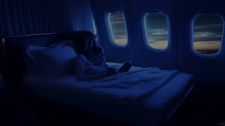 10 Hours of Airplane Sound amp White Noise ✈️💤  Deep Sleep Help Brown Noise amp Cabin Relaxation [upl. by Nirb]