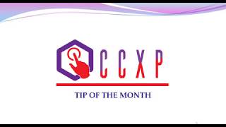 CCXP Exam Tip of the Month  MARCH [upl. by Keefe]