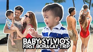 Baby Sylvios First BORACAY Trip  Love Angeline Quinto [upl. by Magee]