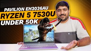 HP Pavilion 15 EH3036AU Thin amp Light Laptop Unboxing 2024 Ryzen 5 7530U Best Laptop Under Rs 50K🔥 [upl. by Nyltak]