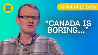 Sean Lock quot Canada is BoringKick a Moose or Somethingquot  8 out of 10 Cats  Banijay Comedy [upl. by Mitzl]