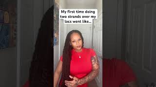 locstyles locs locjourney grwm twostrandtwistlocs [upl. by Esiuqram239]