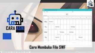 Cara Membuka File SWF [upl. by Anastatius]