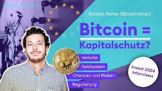 Bitcoin Der Schutz deines Kapitals mit Blocktrainer  Börse Stuttgart  Invest 2024 [upl. by Ahsenid]