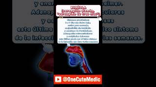 RUBÉOLA – SARAMPIÓN DE TRES DÍAS  OneCuteMedic [upl. by Sofko917]