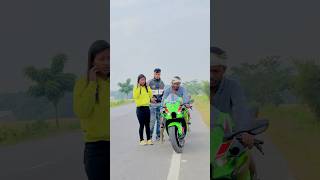 Madam desi desi na bola kar 😡🔥  Sabbir Hazari  shorts youtubeshorts zx10r [upl. by Buchanan]