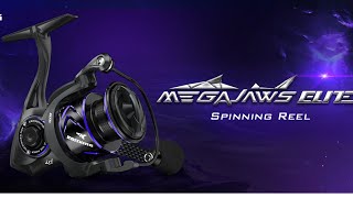 KastKing MegaJaws Elite Spinning Reel [upl. by Ynehpets156]