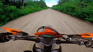 Trail des Cam dans Barrure  💪💪💪 KTM 300 XCW dirtbike motocross ktm300 [upl. by Nosiddam]