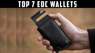 Top 7 Best EDC Wallets For Men 2024 [upl. by Keiryt]