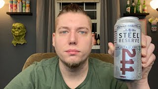 Steel Reserve High Gravity Beer Review [upl. by Lilllie]