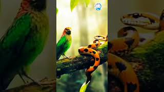 Bird vs Snake Jangal Standoff birdswildencounters snake ai attack [upl. by Fielding]