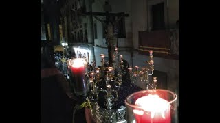 El CRISTO DE LA EXPIRACIÓN A SU PASO POR CALLE MAESTRA DE JAÉN SEMANA SANTA JAÉN 2022 [upl. by Imefulo]