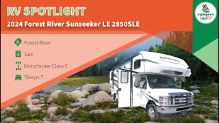 Forest River Sunseeker LE2850SLE Walkthrough [upl. by Leahsim]