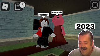 Funniest Roblox Piggy Moments of 2023 [upl. by Aehsat251]