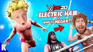 Little Flash has Electric Hair And a NEW Girlfriend WWE 2k20 Career Part 4 KCITY GAMING [upl. by Einahpetse]