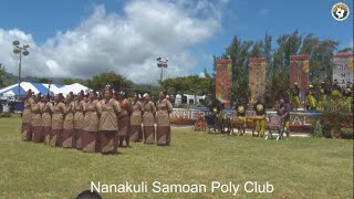 Nanakuli Samoan Polynesian Club  Samoan Heritage Festival 2024 Hawai’i [upl. by Harragan895]