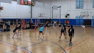 4 Addyson Benefield  6’1” OH  10’4” touch  co 2024  Surfside Volleyball [upl. by Nivahb]