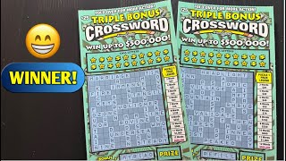 PROFIT SESSION⚠️ 25 CROSSWORD SCRATCH OFFS [upl. by Inez]