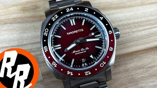 Magrette Moana Pacific Waterman GMT RedBar NZ Limited Edition [upl. by Rehpetsirhc]