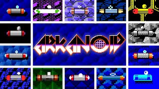 Arkanoid  Versions Comparison HD 60 FPS [upl. by Suolkcin]