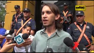 Marchan reclamando justicia para periodista asesinado [upl. by Courtnay]