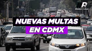 ¡OJO MULTAS EN CDMX Si tienes PLACAS DE EDOMEX esto te interesa 👀 [upl. by Lothario798]