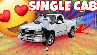 TAKING DELIVERY OF A 2004 GMC SIERRA SINGLE CAB MINT CONDITION [upl. by Noskcire]