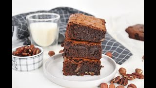 Ma meilleure recette de Brownies fondants au Chocolat et aux noix [upl. by Kiri707]