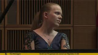 Eva Gevorgyan 14 yo Cleveland International Piano Competition second round [upl. by Gamal684]