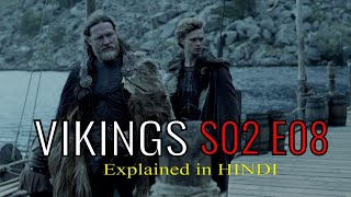 VIKINGS S02 EP08Boneless  Explained in HINDI [upl. by Anirda]