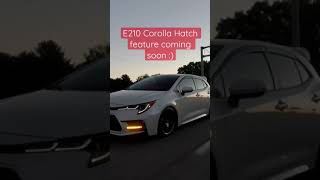 E210 Corolla Hatch Feature quick preview [upl. by Nilla]