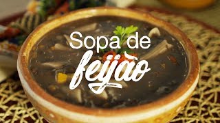 Sopa de Feijão com Macarrão Sem Glúten  Vídeo Receita Urbano [upl. by Lirrehs]