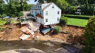 Stony Brook NY  Aug 2024 Mill Pond Disaster [upl. by Marino]