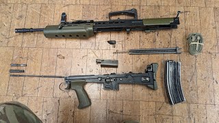 Disassembling the L98A2 in quick time [upl. by Airbmac]