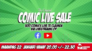 COMIC LIVE SALE 3  300 comic koopjes op live claimen [upl. by Noguchi]