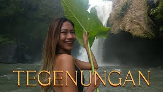 TEGENUNGAN WATERFALL IN UBUD BALITEGENUNGAN [upl. by Eagle]