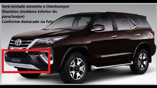 Overbumper dianteiro SW4 [upl. by Yzdnil914]