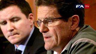 Fabio Capello amp John Terry Press Conference  Wales v England 250311 [upl. by Frendel]