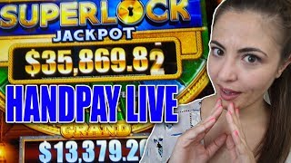 HANDPAY Jackpot 30BET on Superlock Eureka Blast Lock It Link [upl. by Murray]