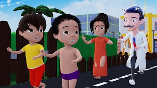 Pagal Bittu Sittu  Bittu or Remote wala Dinosaur  Bittu Sittu Toons  Pagal Beta  Cartoon Comedy [upl. by Lemrahc]