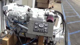 Engine Test 6BTA 370HP with DMT 110A and Envirovent [upl. by Nylrad]