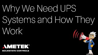 Why We Need Uninterruptible Power Supply UPS Systems and How to Use Them [upl. by Joyan]