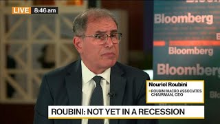 Nouriel Roubini US Economy Getting Very Close to Recession [upl. by Annaili]