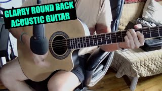 Acoustic Guitar Review  Glarry GT101 Spruce Top Round Back Acoustic Guitar Burlywood [upl. by Schreibman]