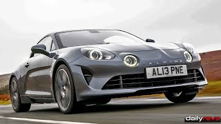 Alpine A110 GT  Thunder Grey  Driving Scenes [upl. by Anallij]