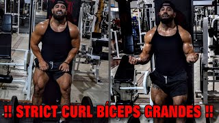 Como hacer el STRICT CURL CRECE TUS BICEPS [upl. by An522]