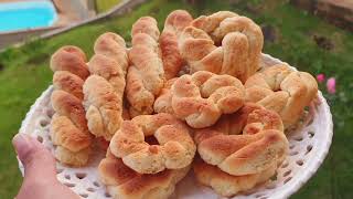 ROSQUINHA DE SAL AMONÃACO  BISCOITO DE AMONÃACO  ROSQUINHA DA ROÃ‡A [upl. by Hootman]