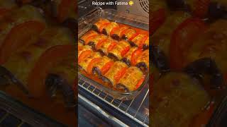 Delicious Eggplant wrap with minced Meat Recipe 😋 shorts cooking recipe streetfood food 😋 [upl. by Pancho]